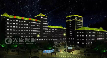 【遼寧】大連海港醫院一期LED護欄管亮化工程