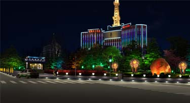 LED數碼管廠家教你如何打造“山水洲城”的特色夜景。
