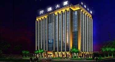 亮化改造工程 光臣照明讓開通大廈煥然一新！